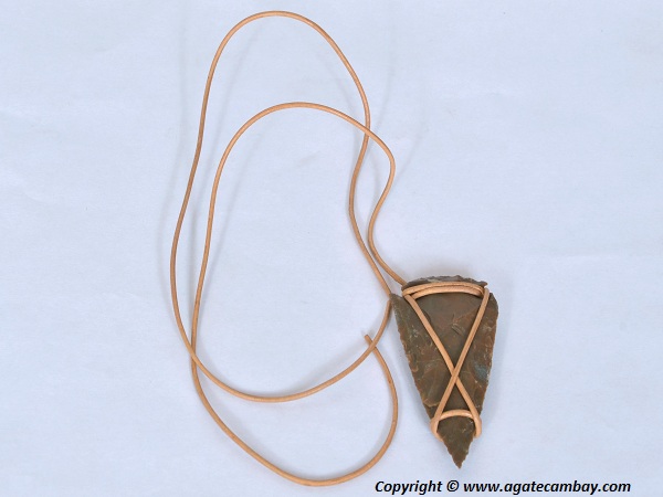 Tribal Arrowhead Necklace