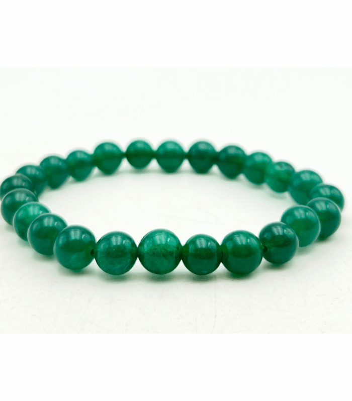 Green Jade Single Stone Bracelet