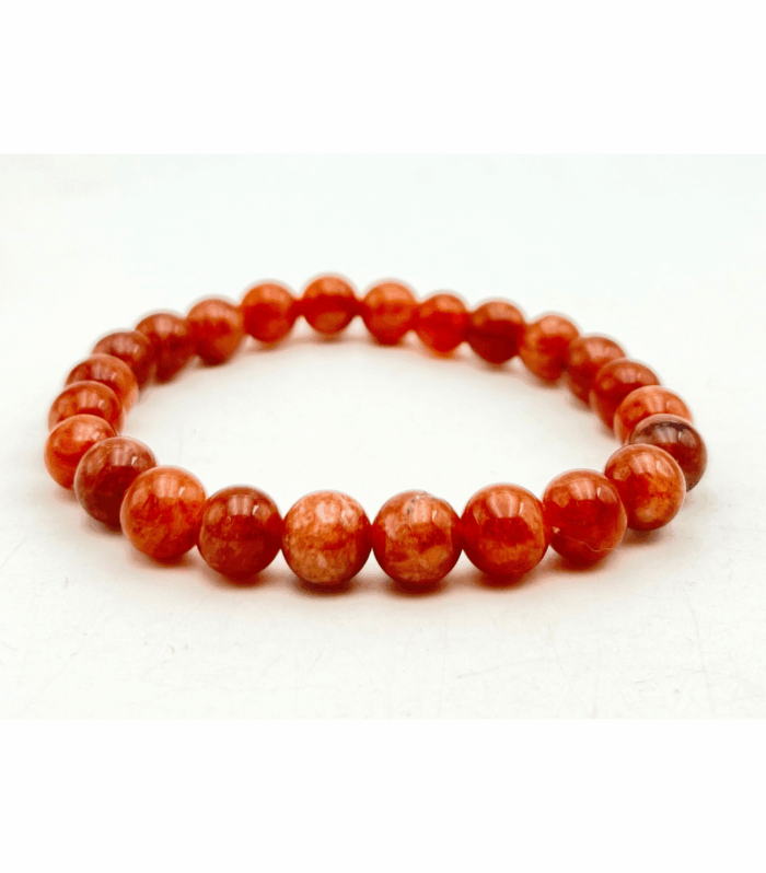 Sunstone Single Stone Bracelet