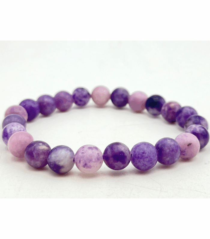 Lepidolite Single Stone Bracelet