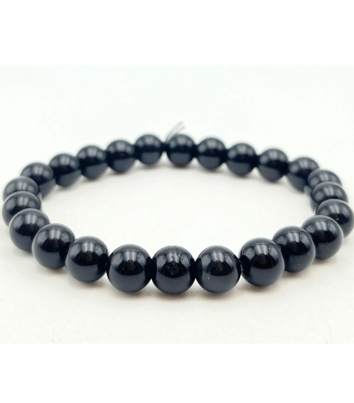 Black Obsidian Single Stone Bracelet