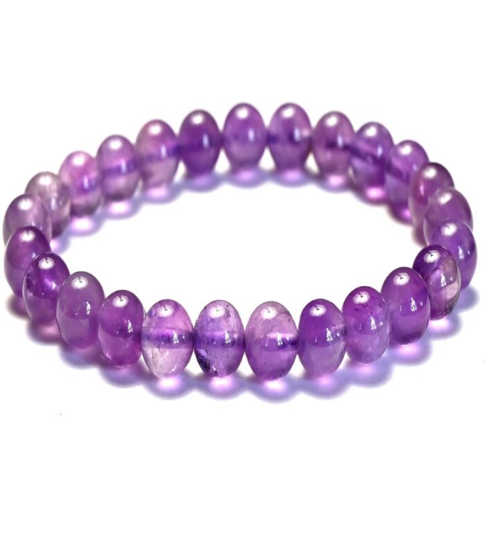 Amethyst Single Stone Bracelet