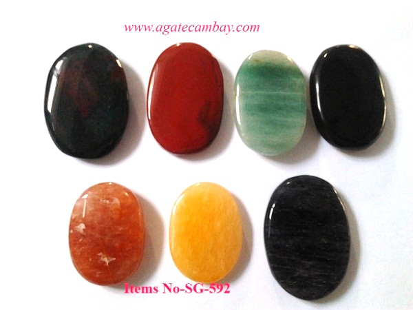 Chakra Palmstone Set