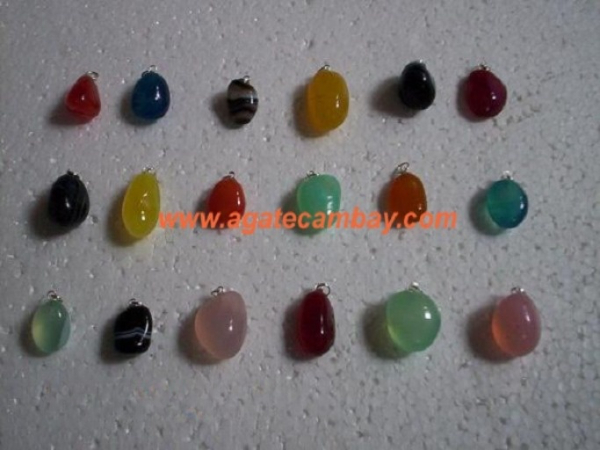 Tumbled Stone Pendants