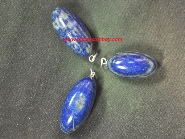 Lapis Lingam Pendant