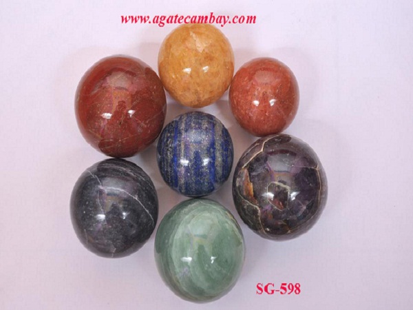 Chakra Therapy Ball Set