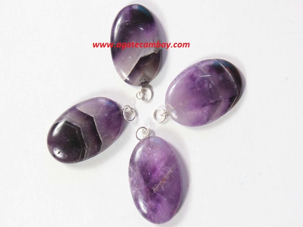 Amethyst Oval Pendant