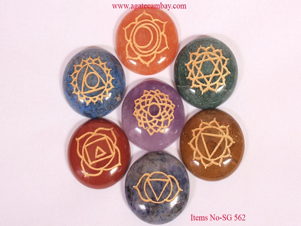 Engrave Chakra Disc Set