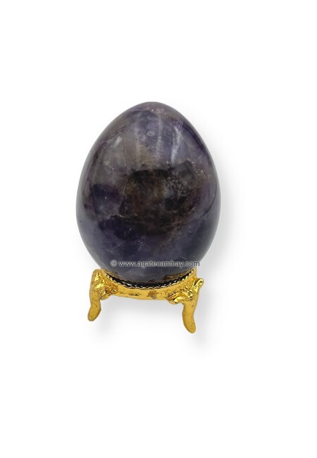 Amethyst Gemstone EGGS