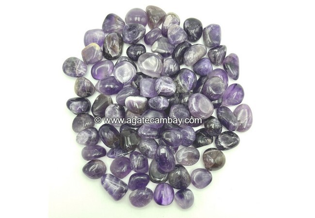 Gemstone Amethyst Tumbled Stone