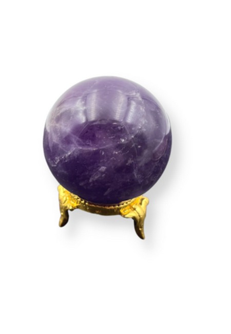 Amethyst Gemstone Sphere