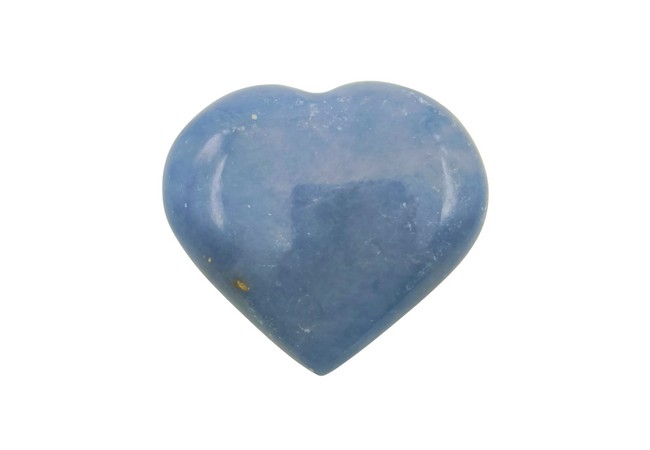 Gemstone Angelite Heart