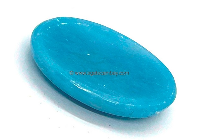 Angelite Worry Stone