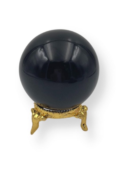 Black Jasper Gemstone Sphere