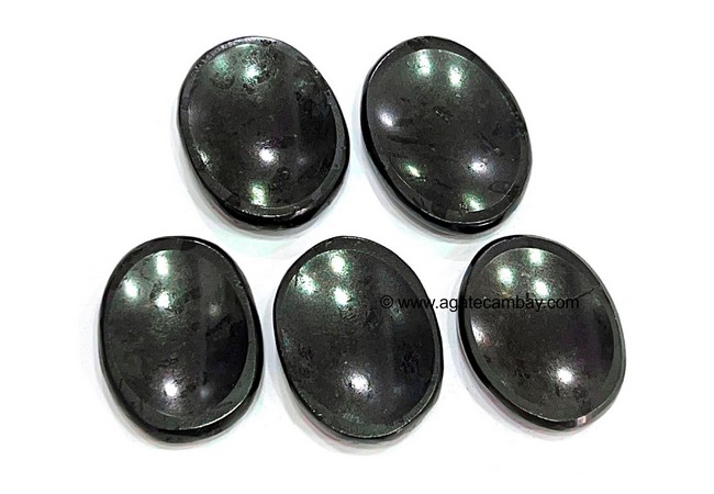Black Tourmaline Worry Stone