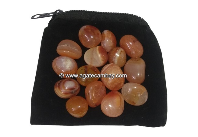 Gemstone Carnelian Tumbled Stone