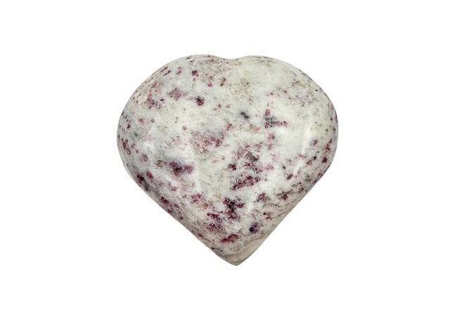 Gemstone Cinnabarite Heart