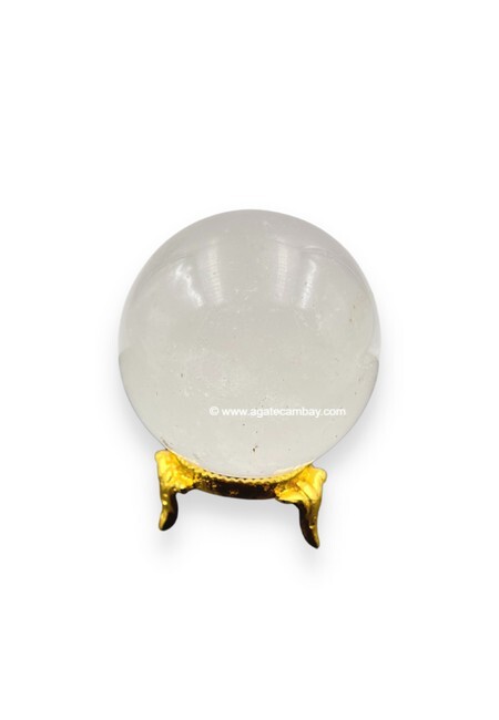 Clear Quartz Gemstone Ball (Sphere)