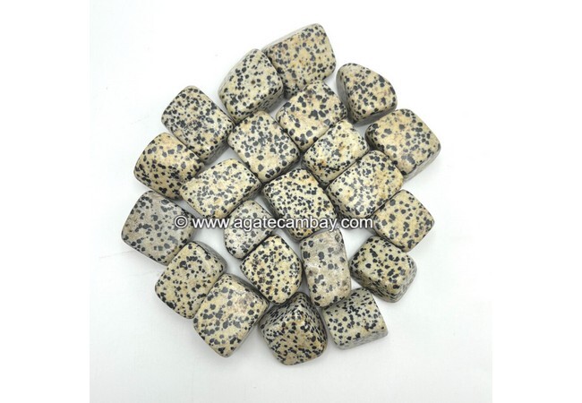 Gemstone Dalmatian Jasper Tumbled Stone