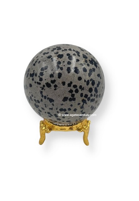 Dalmatian Jasper Gemstone Ball (Sphere)
