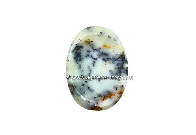 Dendrite Opal Worry Stone
