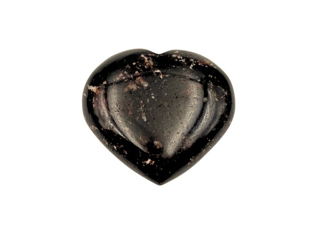 Gemstone Garnet Heart