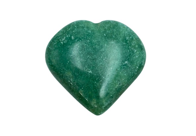 Gemstone Green Aventurine  Heart