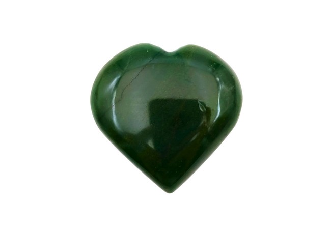 Gemstone Green Aventurine (Dark) Heart