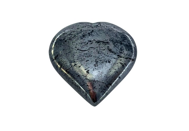 Gemstone Hematite Heart