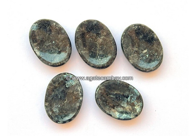 Larvikite Worry Stone
