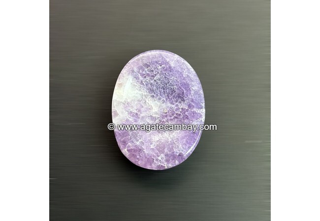 Lepidolite Worry Stone