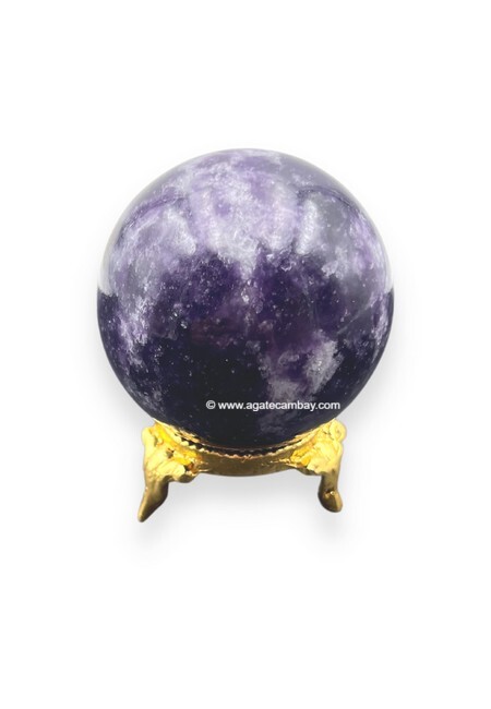Lepidolite Gemstone Ball (Sphere)