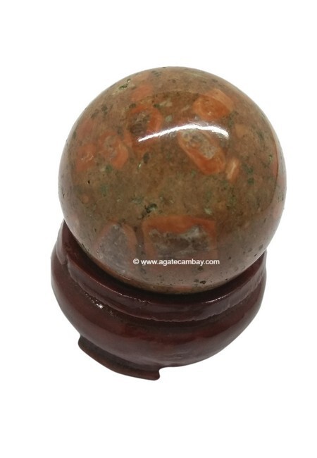 Picasso Jasper Gemstone Ball (Sphere)