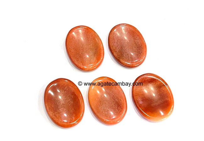 Red Aventurine Worry Stone