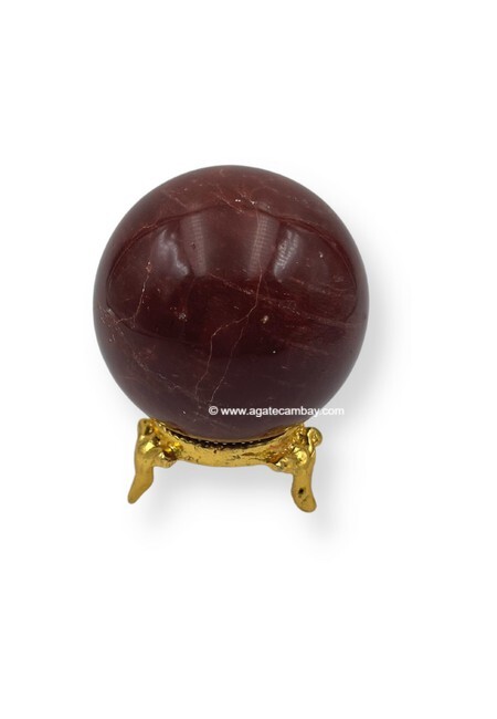 Red Jasper Gemstone Ball (Sphere)