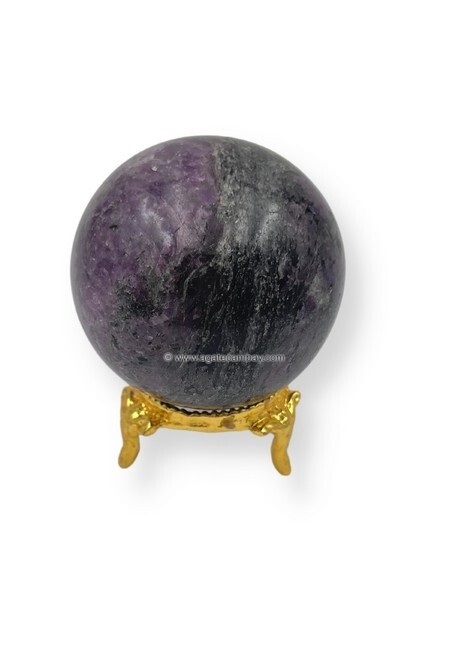Ruby Feldspar Gemstone Ball (Sphere)