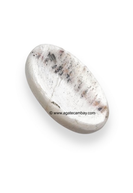 Scolecite Worry Stone