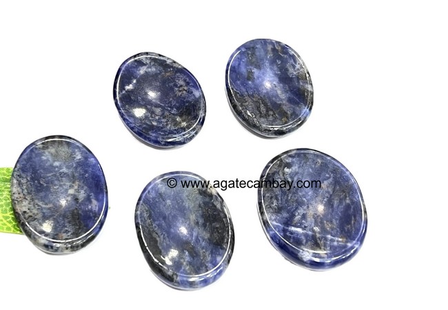 Sodalite Worry Stone