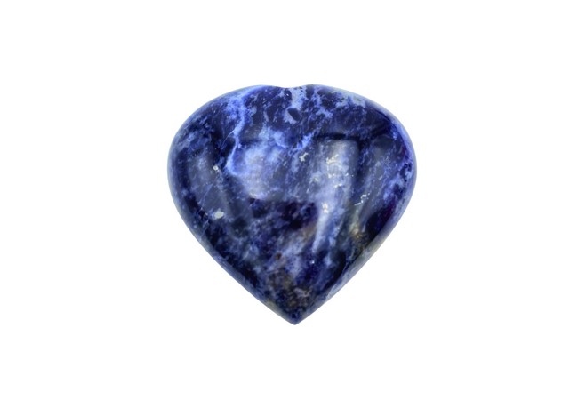 Gemstone Sodalite Heart