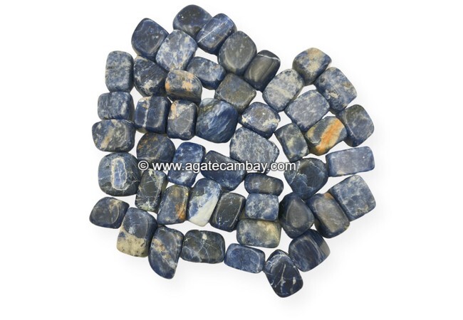 Gemstone Sodalite Tumbled Stone