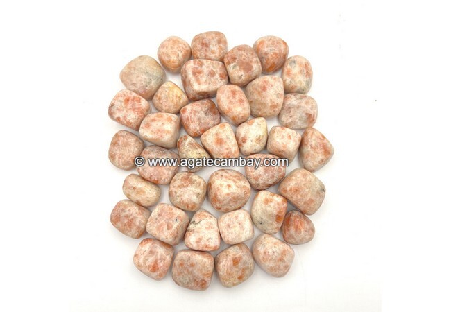 Gemstone Sunstone Tumbled Stone