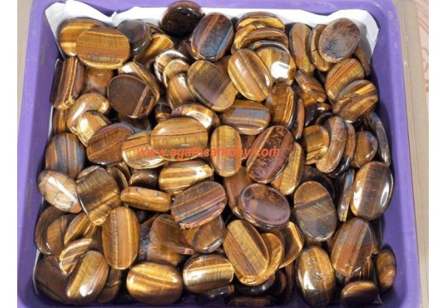 Tiger Eye Worry Stone