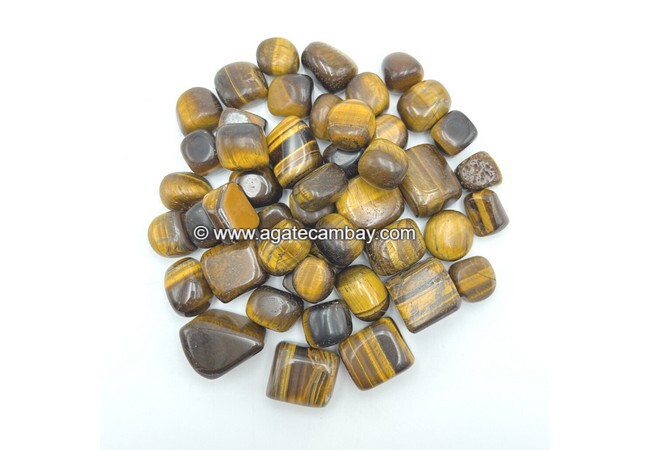 Gemstone Tiger Eye Tumbled Stone