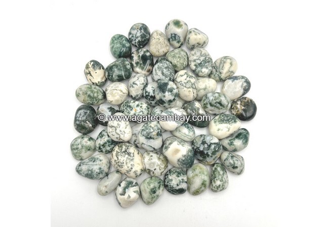 Gemstone Tree Agate Tumbled Stone