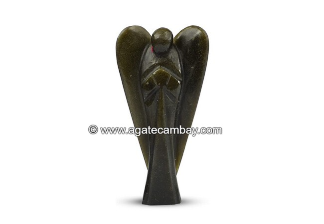 Black Obsidian - 3 inch Angel