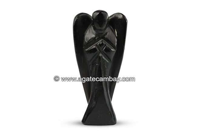 Black Tourmaline - 3 inch Angel