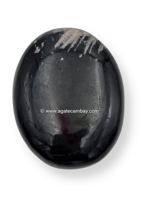 Black Tourmaline Palm Stone