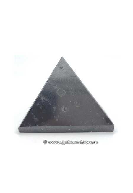 Black Tourmaline (Natural) Pyramid