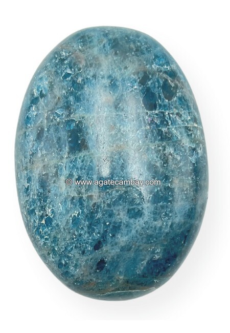 Blue Apatite Palm Stone