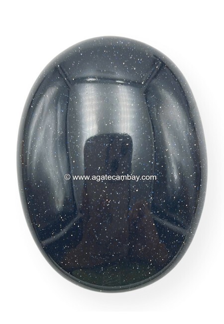 Blue Goldstone Palm Stone